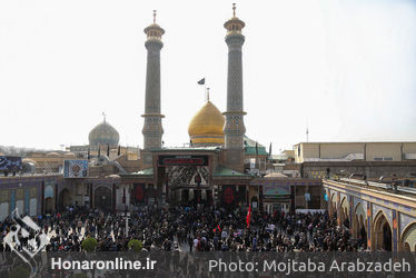 مراسم اربعین حسینی در حرم مطهر حضرت عبدالعظیم حسنی(ع)‎