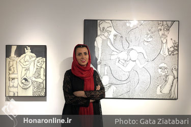 نمایشگاه آثار مانیا جلالی‌فراهانی در گالری نگر