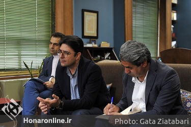 دیدار معاون امور هنری وزارت فرهنگ و ارشاد با مدیر شهرک بین‌المللی هنرهای پاریس