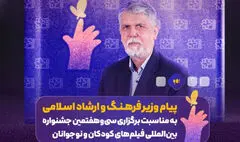 صالحی: امروز سینمای کودک و نوجوان باید به‌عنوان زبان جهانیِ همدلی شناخته شود