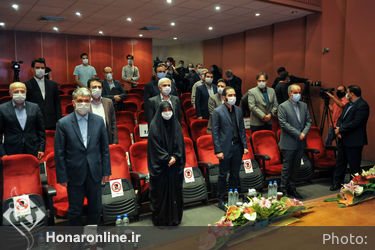 مراسم رونمایی از سردیس شهید حاج قاسم سلیمانی در تالار رودکی