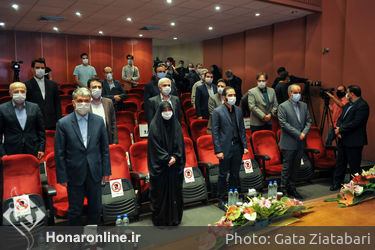 مراسم رونمایی از سردیس شهید حاج قاسم سلیمانی در تالار رودکی