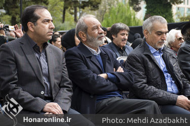 تشییع پیکر جمشید مشایخی