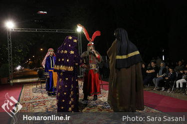 تعزیه خوانی "مجلس حضرت ابوالفضل" در خانه هنرمندان