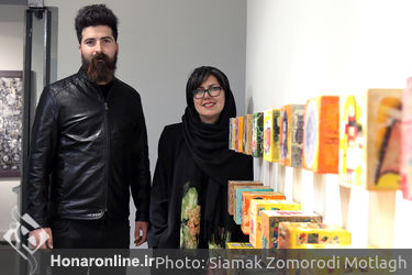 نمایشگاه آثار احد قدیری در گالری مژده