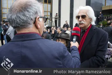 تشییع پیکر جمشید مشایخی