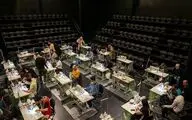 Tehran Concert Hall Dedicated to Charity Group Producing Face Masks 