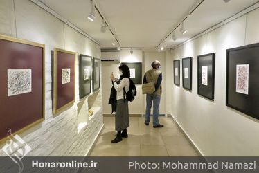نمایشگاه مشق شب‌های سیدمحمد احصایی در گالری گلستان