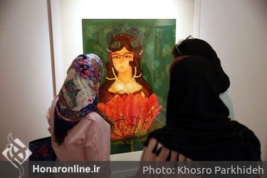 افتتاحیه نمایشگاه لادن بروجردی در گالری هما