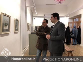 نمایشگاه  آثار مسلم علم‌زاده و حسن روح‌الامین در باغ موزه هنر ایرانی
