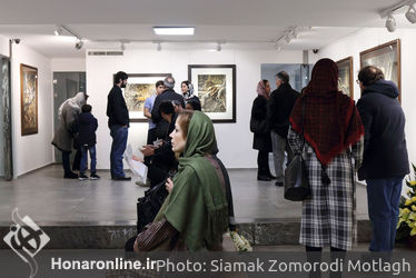 نمایشگاه نقاشی عارف گرانمایه در گالری مژده