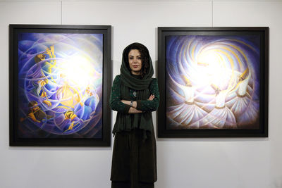 پیوند هنر شرق و غرب در نمایشگاه "سرمستی"