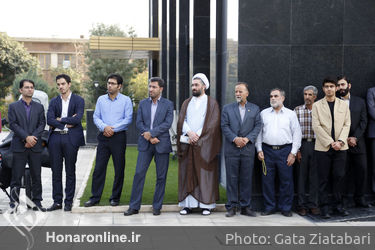 مراسم افتتاحیه دومین نمایشگاه لباس عاشورایی در تالار وحدت 