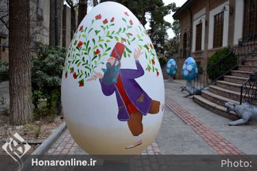  رنگ آمیزی تخم مرغ های نوروزی (2)