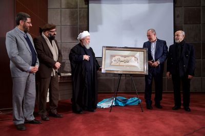مراسم بزرگداشت آیت الله شاه آبادی در فرهنگسرای امام