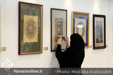 نمایشگاه آثار هنری در نمایشگاه قرآن کریم