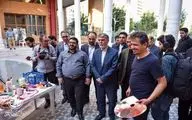 بازدید وزیر فرهنگ و ارشاد اسلامی از کارگاه 
