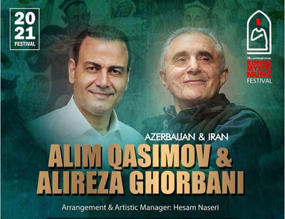 Alireza Qorbani, Alim Qasimov join together at Konya mystic music festival 