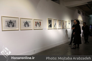 نمایشگاه آثار بیژن صفاری با همکاری هنرمندان معاصر در  گالری وی