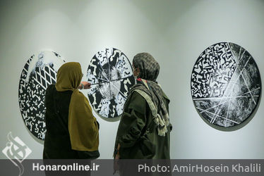 نمایشگاه آثار ساناز آبایی در گالری ژاله
