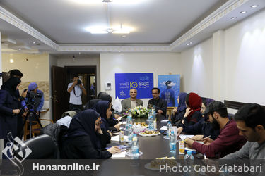 نشست خبری ششمین دوره "10 روز با عکاسان ایران" در خانه هنرمندان ایران 2