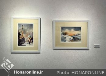 نمایشگاه آثار نقاشی آبرنگ نگاران ایران در گالری لاله