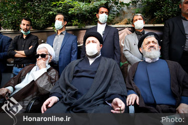 مراسم تشییع پیکر حجت‌الاسلام سید محمود دعایی