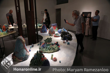 نمایشگاه سرامیک درسا اسدی در گالری طراحان آزاد