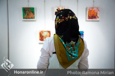 نمایشگاه آثار نقاشی نیروانا محمدنژاد در گالری ژینوس