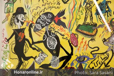 نمایشگاه نقاشی محمد آریایی در گالری دلگشا