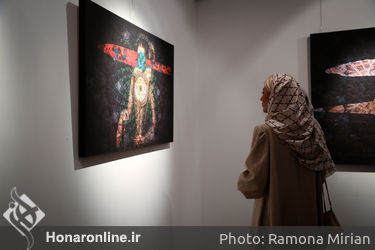 افتتاحیه نمایشگاه فتوکلاژ برزین بهارلویی در گالری آتبین 