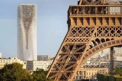 برج مونپارناس آینه پاریس می‌شود