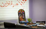 آرزوی هایده حائری در سال جدید در کنار هفت‌سین هنرآنلاین / فیلم
