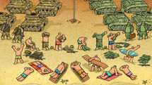 Iranian artists scoop awards at Serbia Kragujevac antiwar cartoon contest