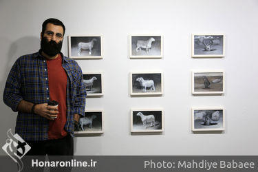 افتتاحیه نمایشگاه میرمحمد فتاحی در گالری زیرزمین دستان