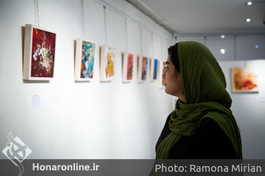 نمایشگاه آثار نقاشی نیروانا محمدنژاد در گالری ژینوس