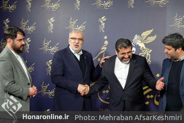 حضور وزیر فرهنگ و ارشاد اسلامی در چهل و یکمین جشنواره بین‌المللی فیلم فجر