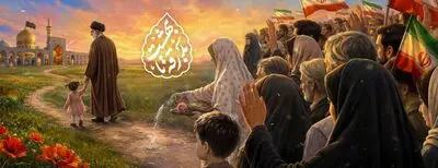 واکنش هنرمندان هنرهای تجسمی به مراسم وداع و تشییع رهبر شهید