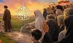 واکنش هنرمندان هنرهای تجسمی به مراسم وداع و تشییع رهبر شهید