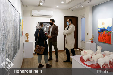نمایشگاه گروهی نقاشی در نگارخانه بهارک