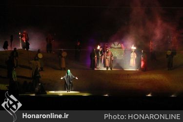 حضور وزیر فرهنگ و ارشاد اسلامی در اجرای نمایش «جهان بانو»