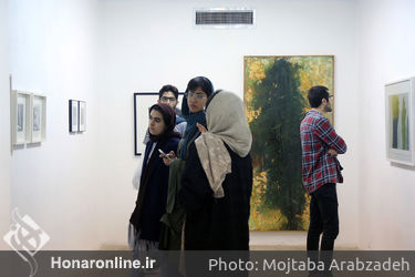 افتتاحیه نمایشگاه گروهی با عنوان " ناتمام است درخت" در گالری امکان
