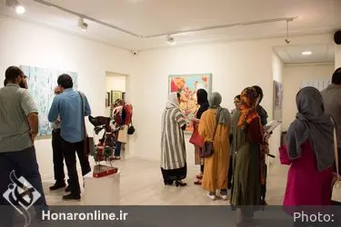 نمایشگاه گروهی نقاشی در گالری ساربان