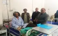 عیادت مدیرکل فرهنگ وارشاد اسلامی سیستان و بلوچستان از هنرمند پیشکسوت موسیقی بلوچستان