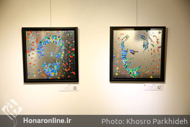 نمایشگاه آثار کلاژ مجید عسگری در گالری سیحون