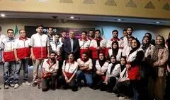 امدادگران هلال احمر مهمان ویژه تئاتر شهر شدند