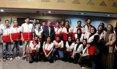 امدادگران هلال احمر مهمان ویژه تئاتر شهر شدند
