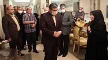 Minister of Culture and Islamic Guidance meets with the family of the late Professor  Habibollah Sadeqi 