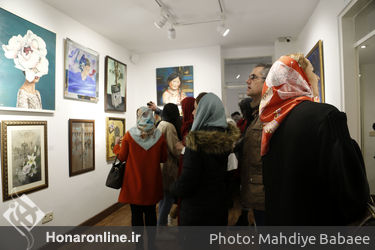 نمایشگاه گروهی شاگردان استاد ایرج شافعی در گالری زمان هنر 