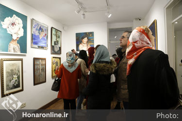 نمایشگاه گروهی شاگردان استاد ایرج شافعی در گالری زمان هنر 